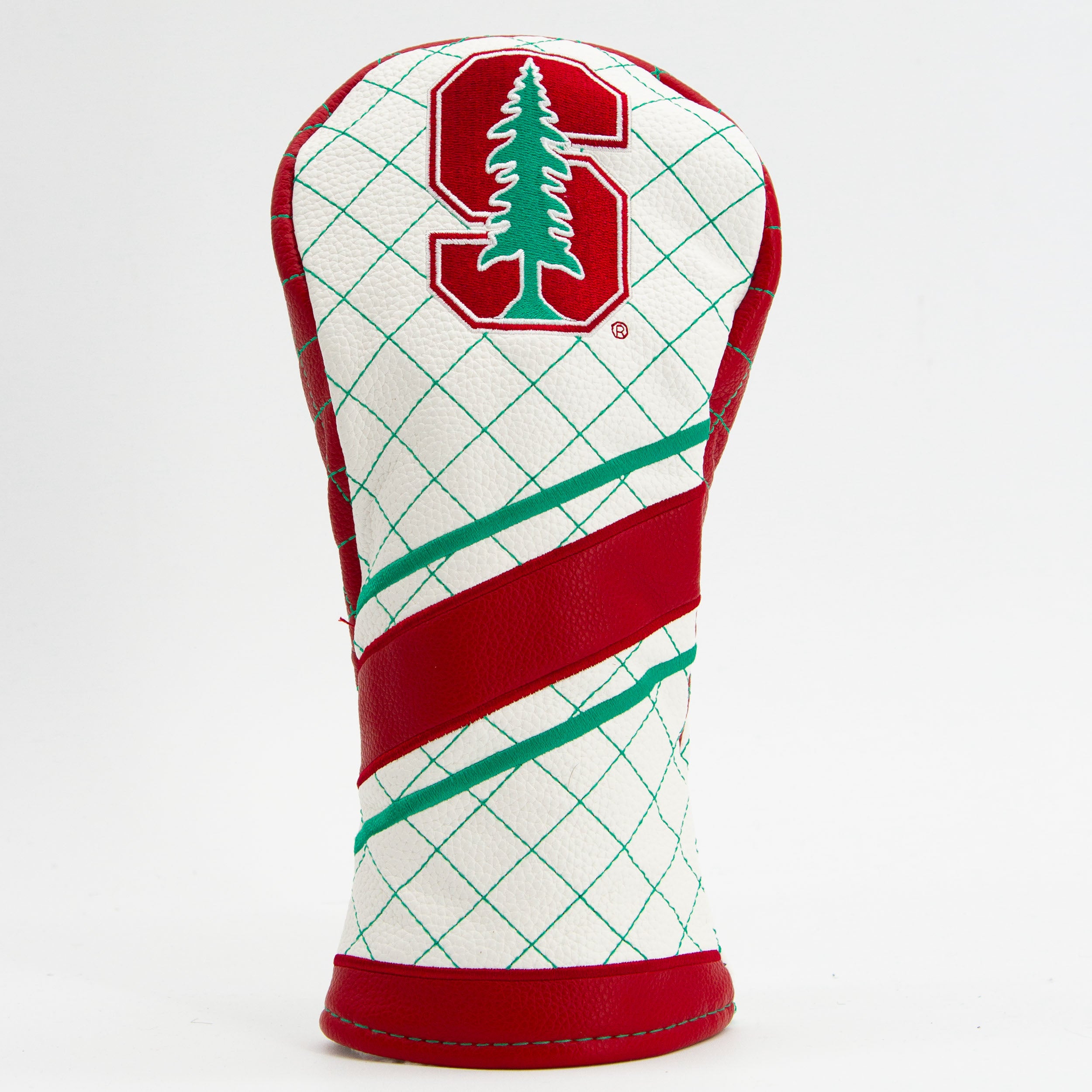 Stanford Cardinal Quilted Fairway Headcover (STRIPED)