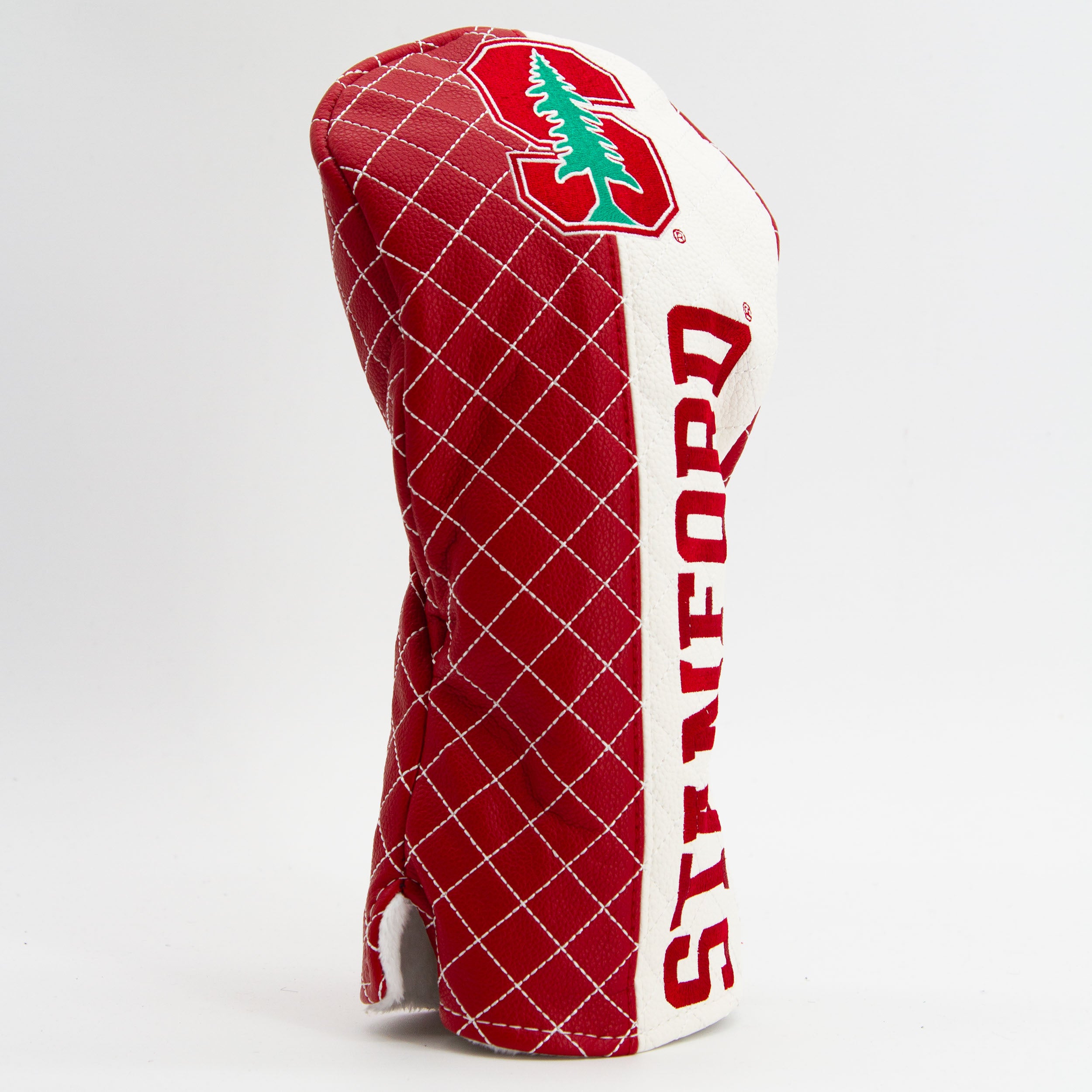Stanford Cardinal Quilted Driver Headcover (SPLIT)