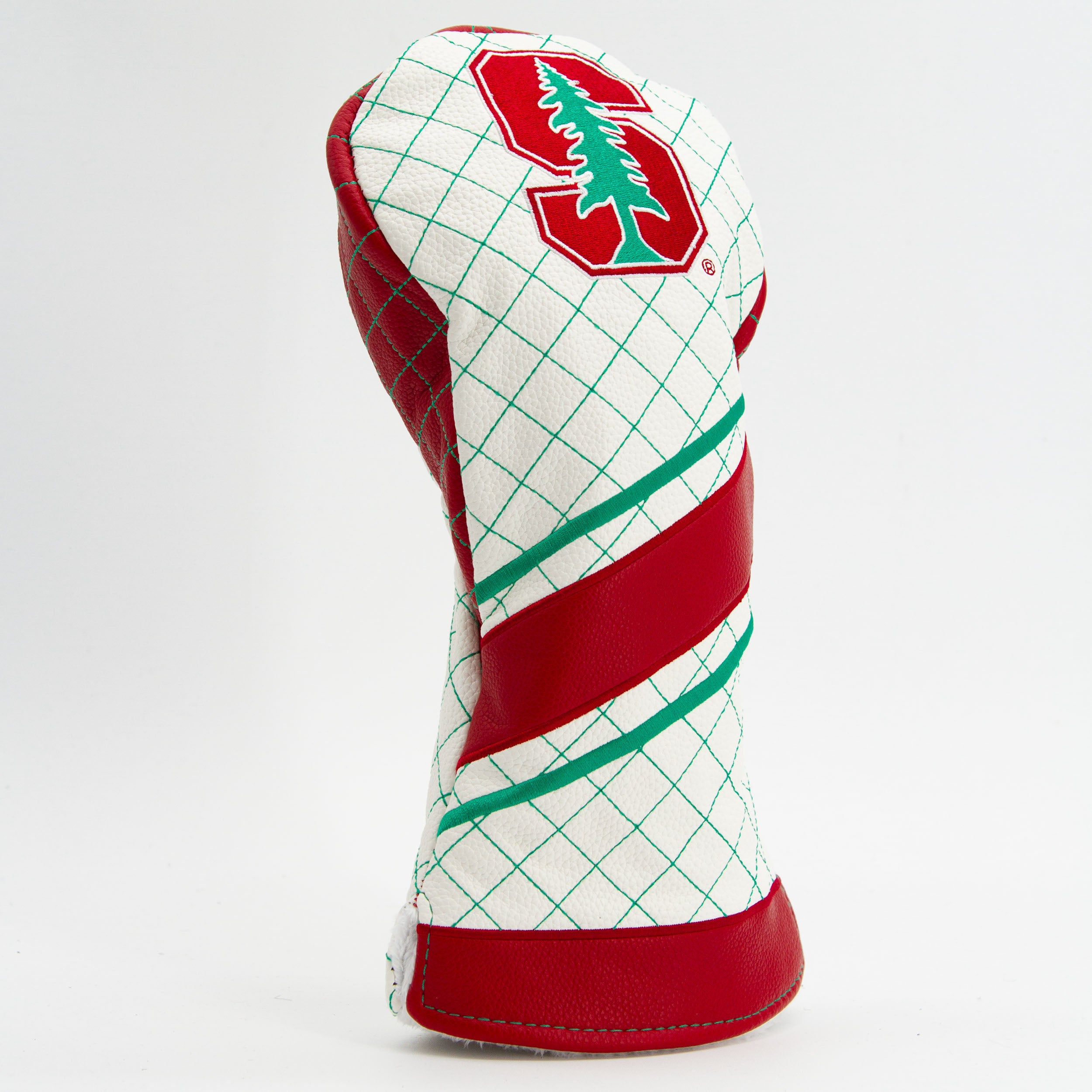 Stanford Cardinal Quilted Driver Headcover (STRIPED)