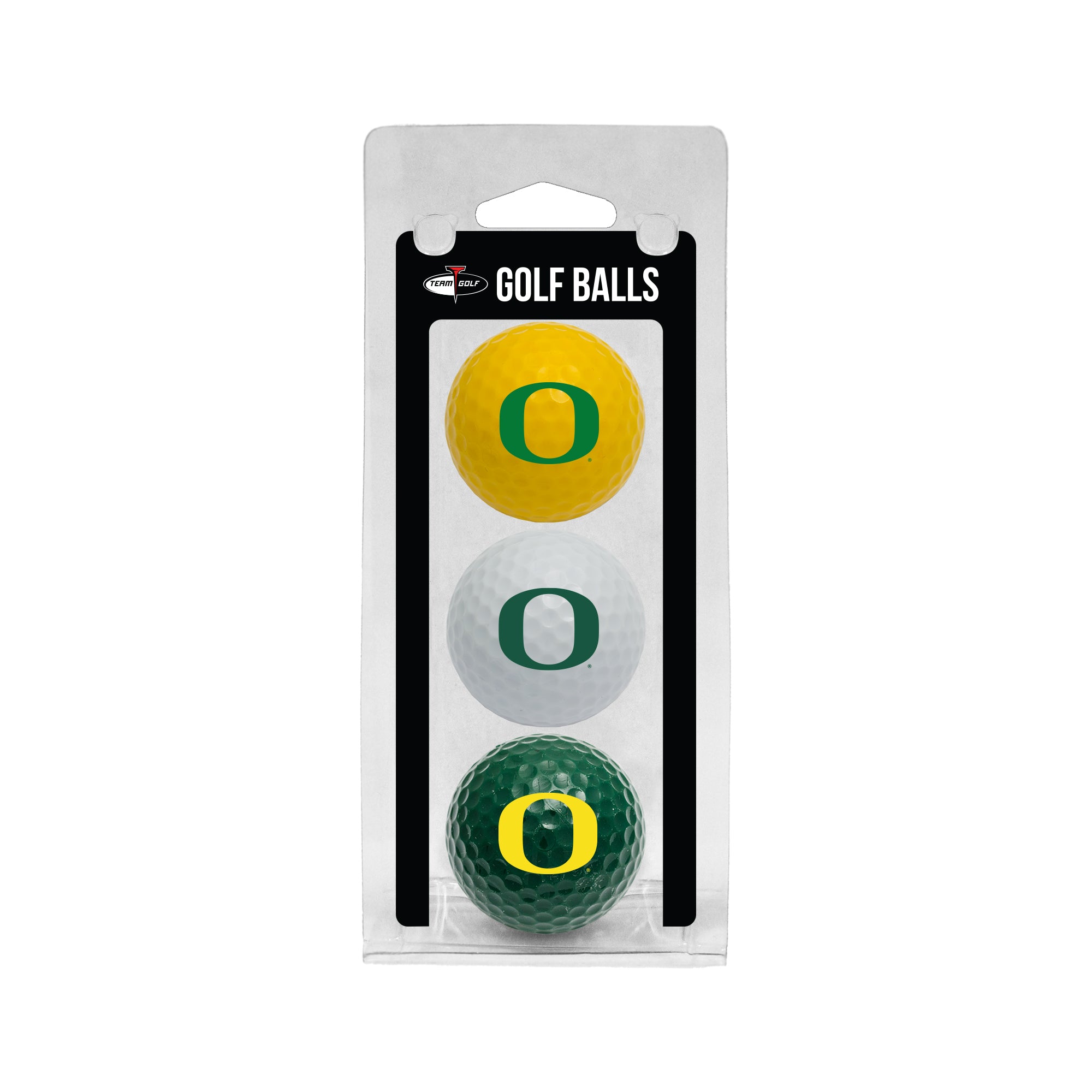 Oregon Ducks Golf Balls 3 Pack