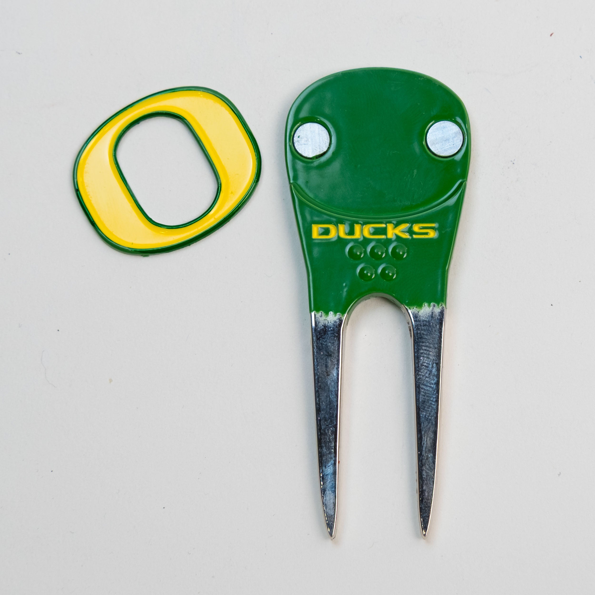 Oregon Ducks Custom Shaped Divot Tool