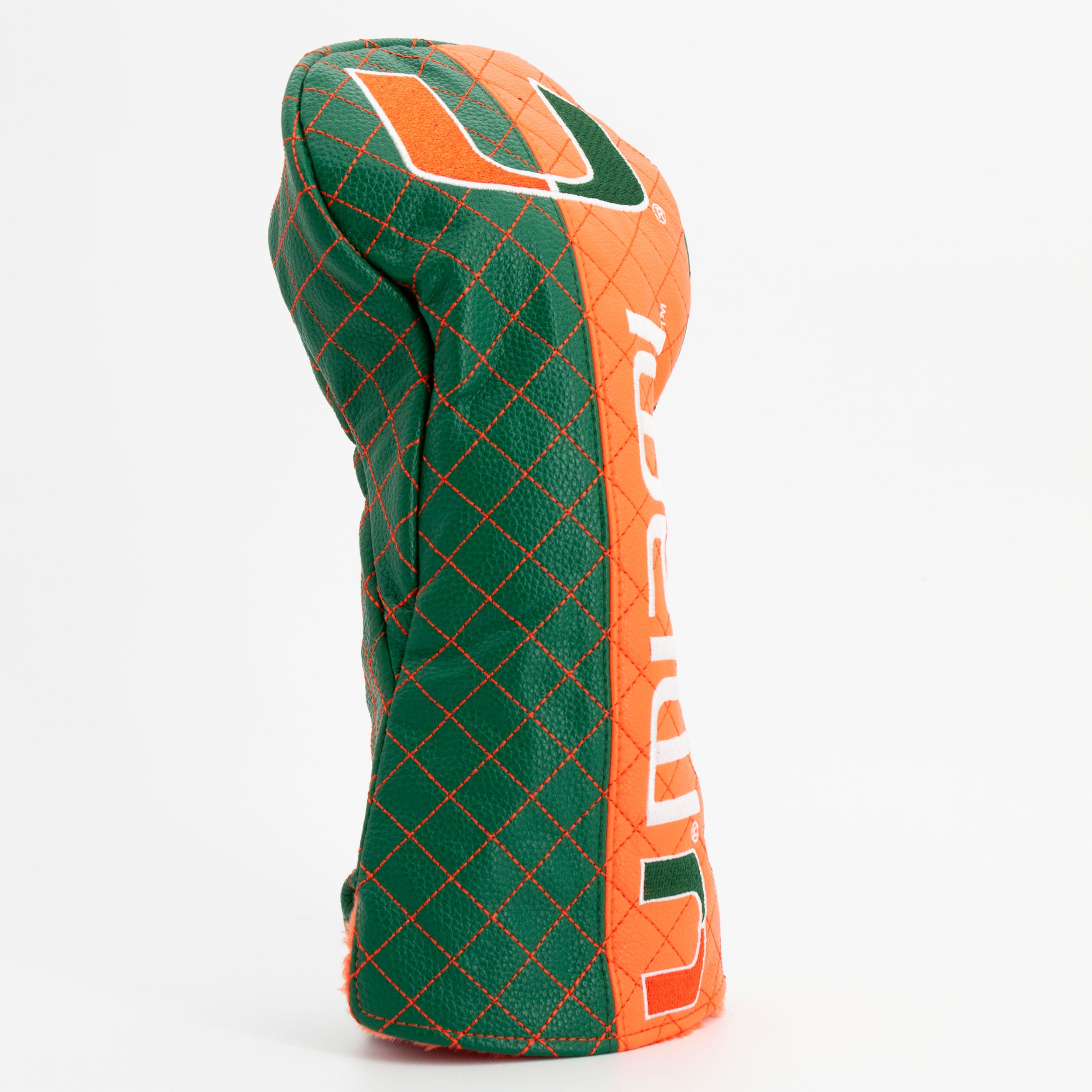 Miami Hurricanes Quilted Driver Headcover (SPLIT)