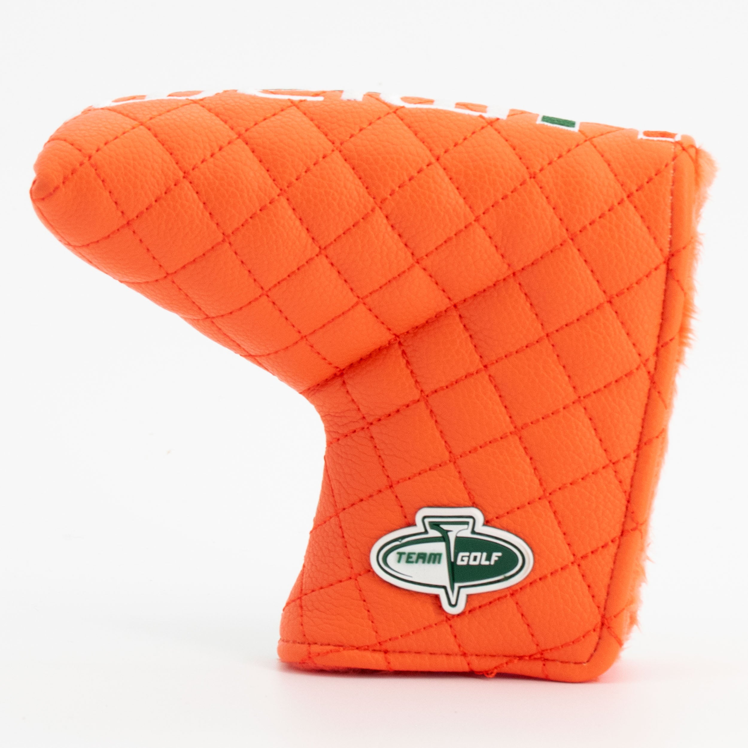 Miami Hurricanes Quited Blade Putter Cover (SPLIT)