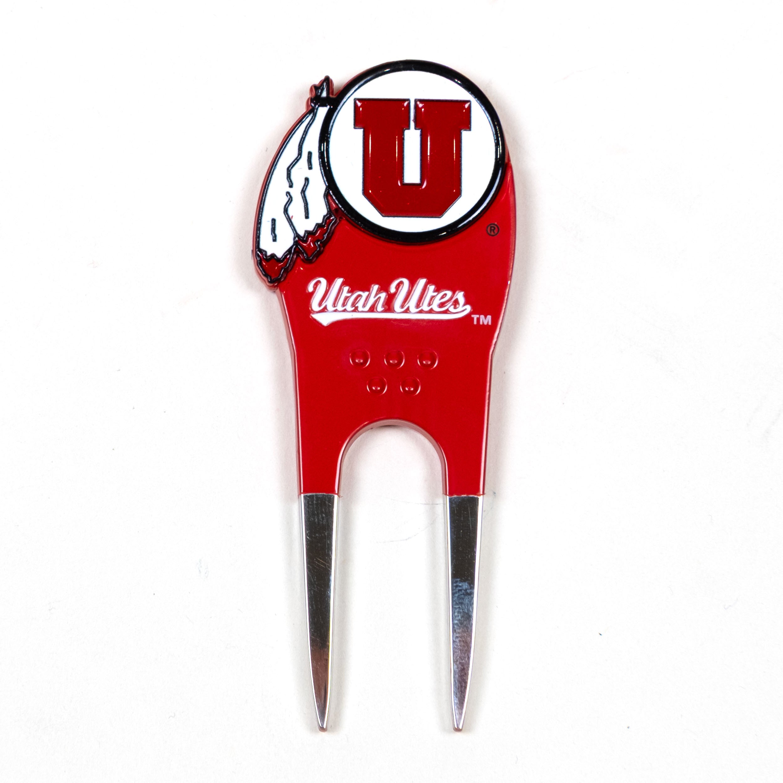 Utah Utes Custom Shaped Divot Tool