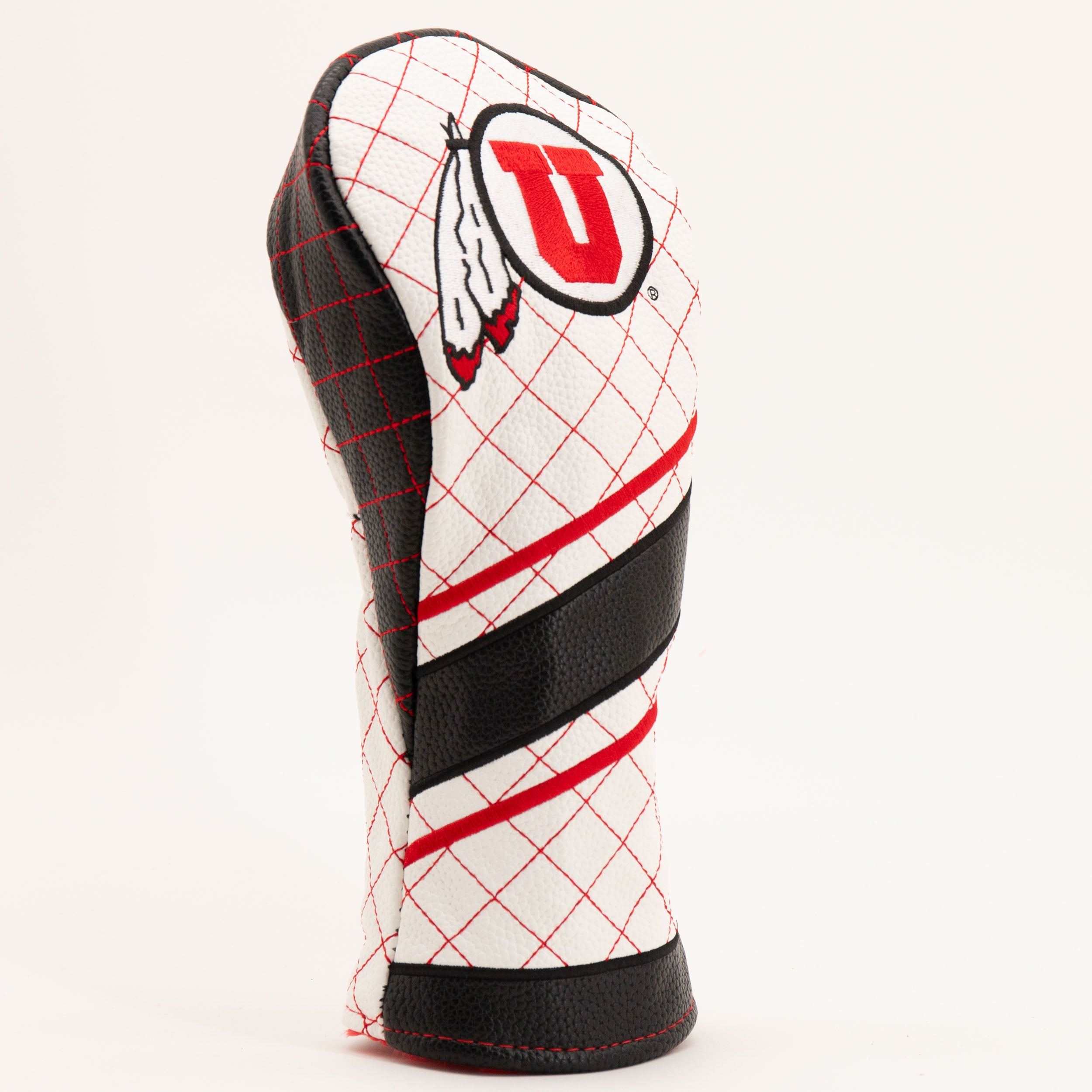 Utah Utes Quilted Fairway Headcover (STRIPED)