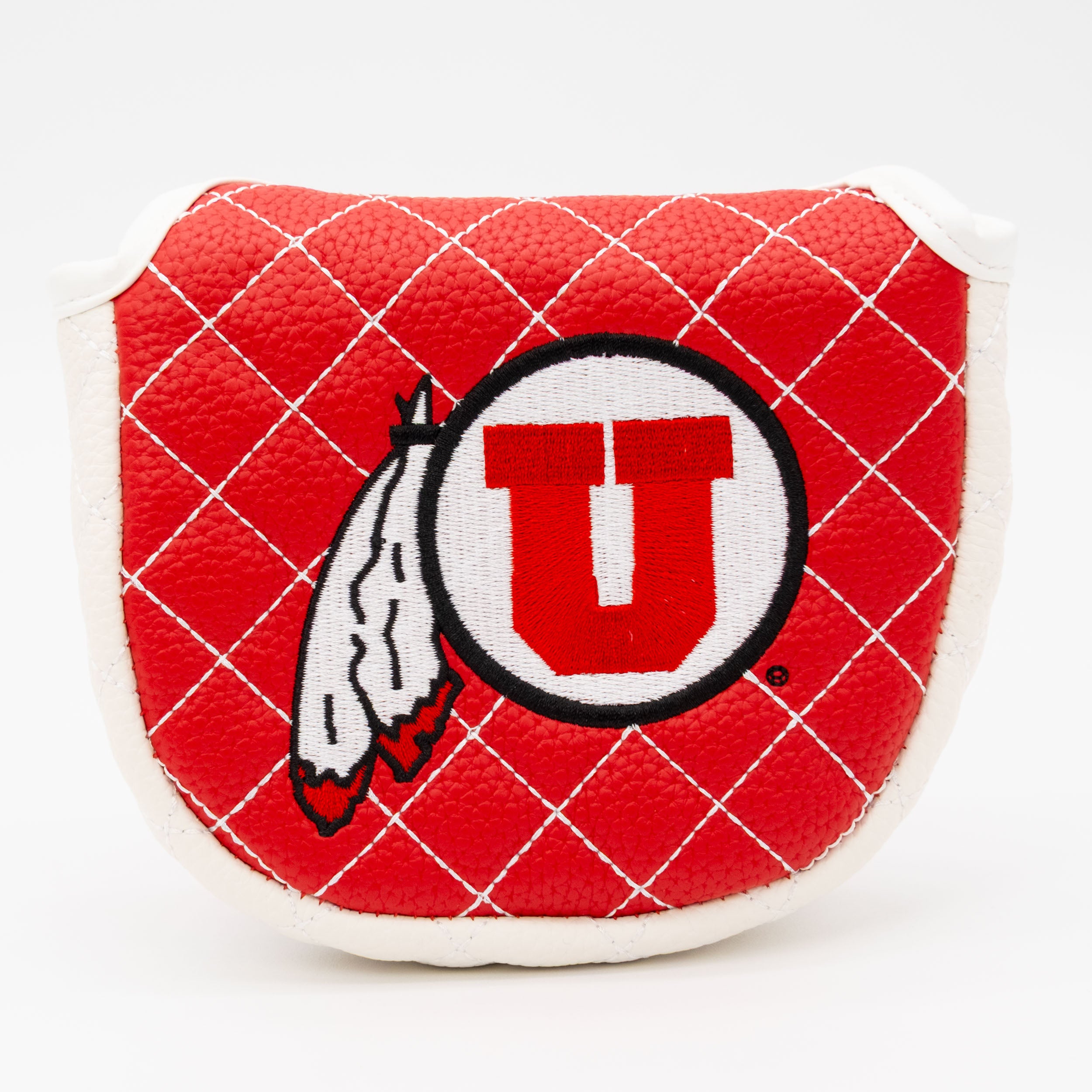 Utah Utes Quilted Mallet Putter Cover (SOLID)