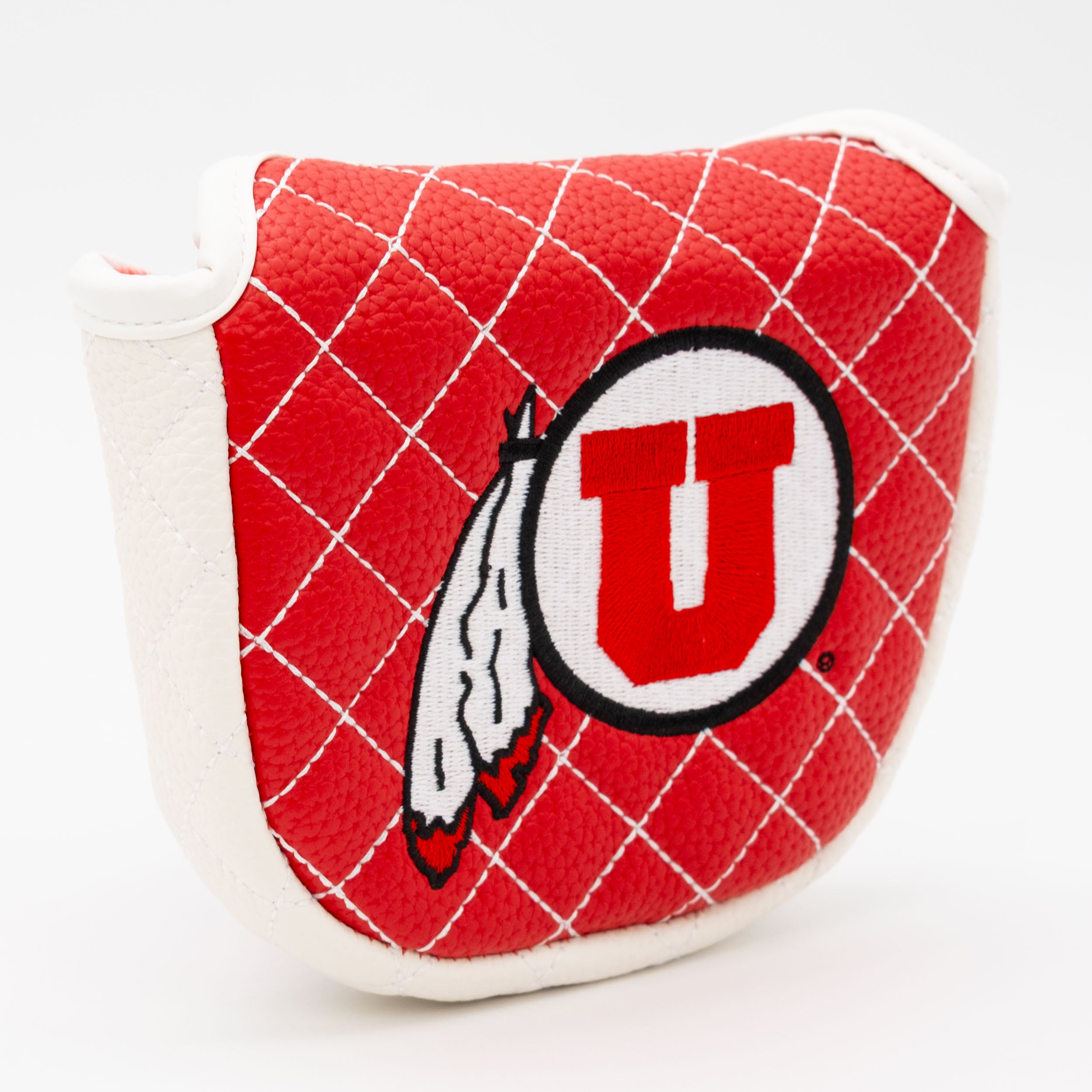 Utah Utes Quilted Mallet Putter Cover (SOLID)
