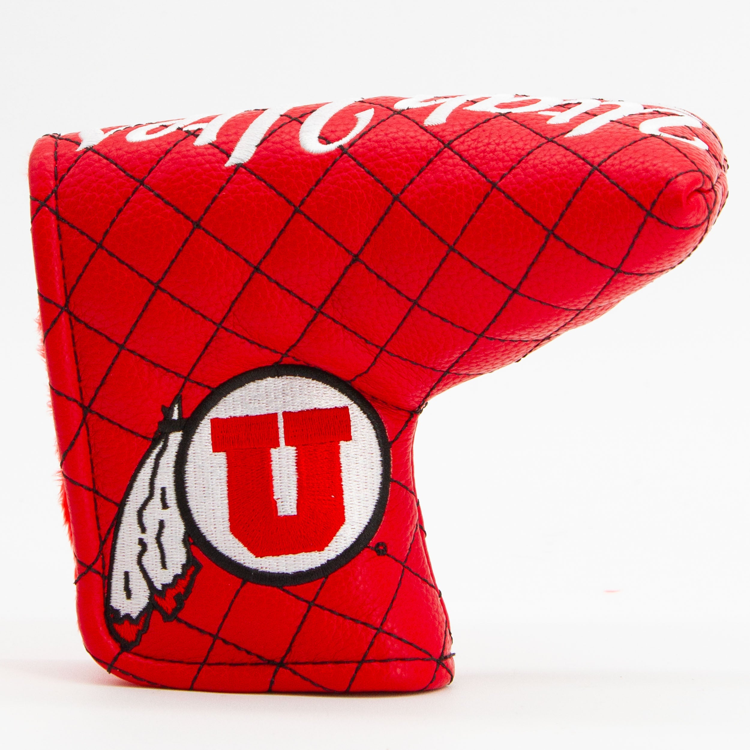Utah Utes Quited Blade Putter Cover (SOLID)
