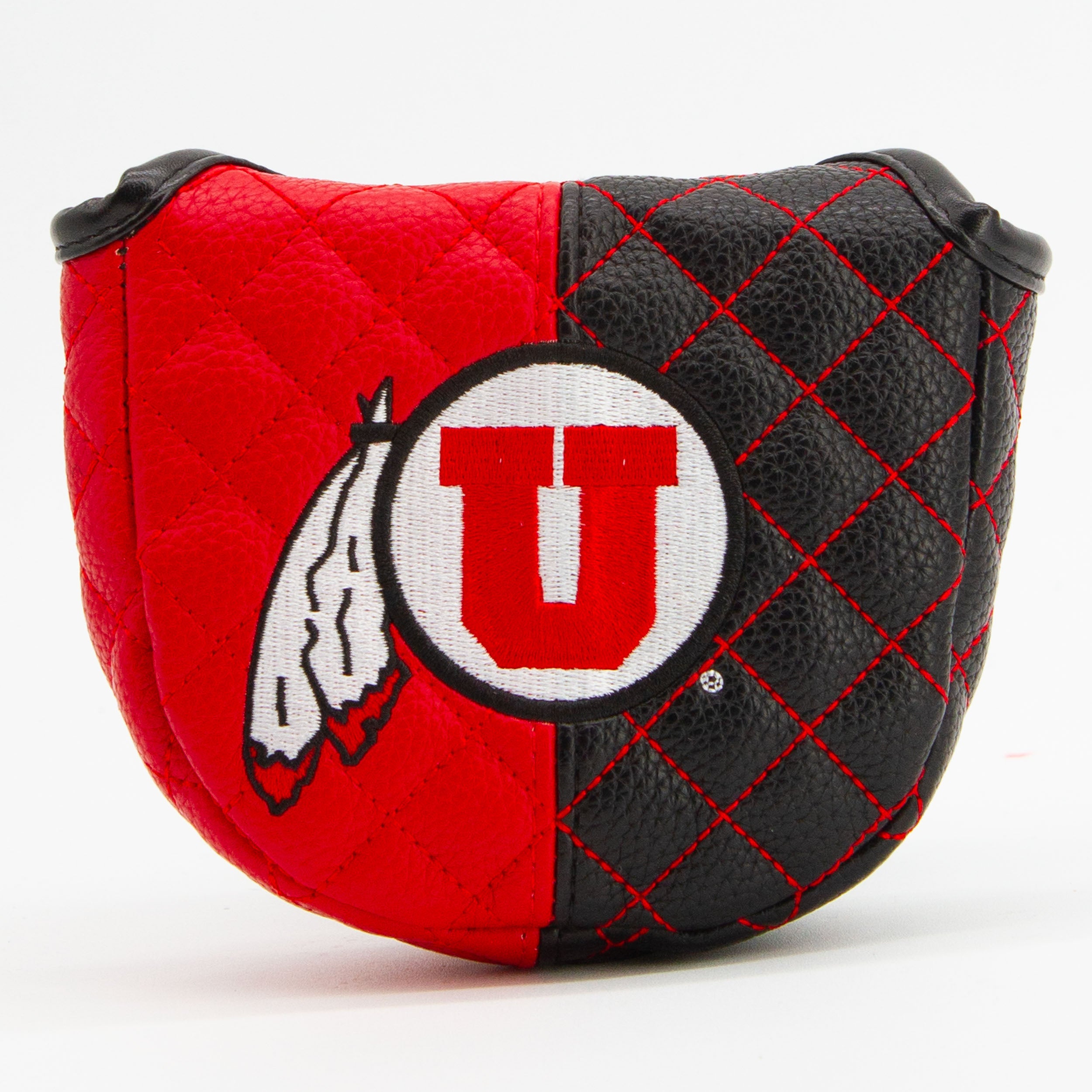 Utah Utes Quilted Mallet Putter Cover (SPLIT)