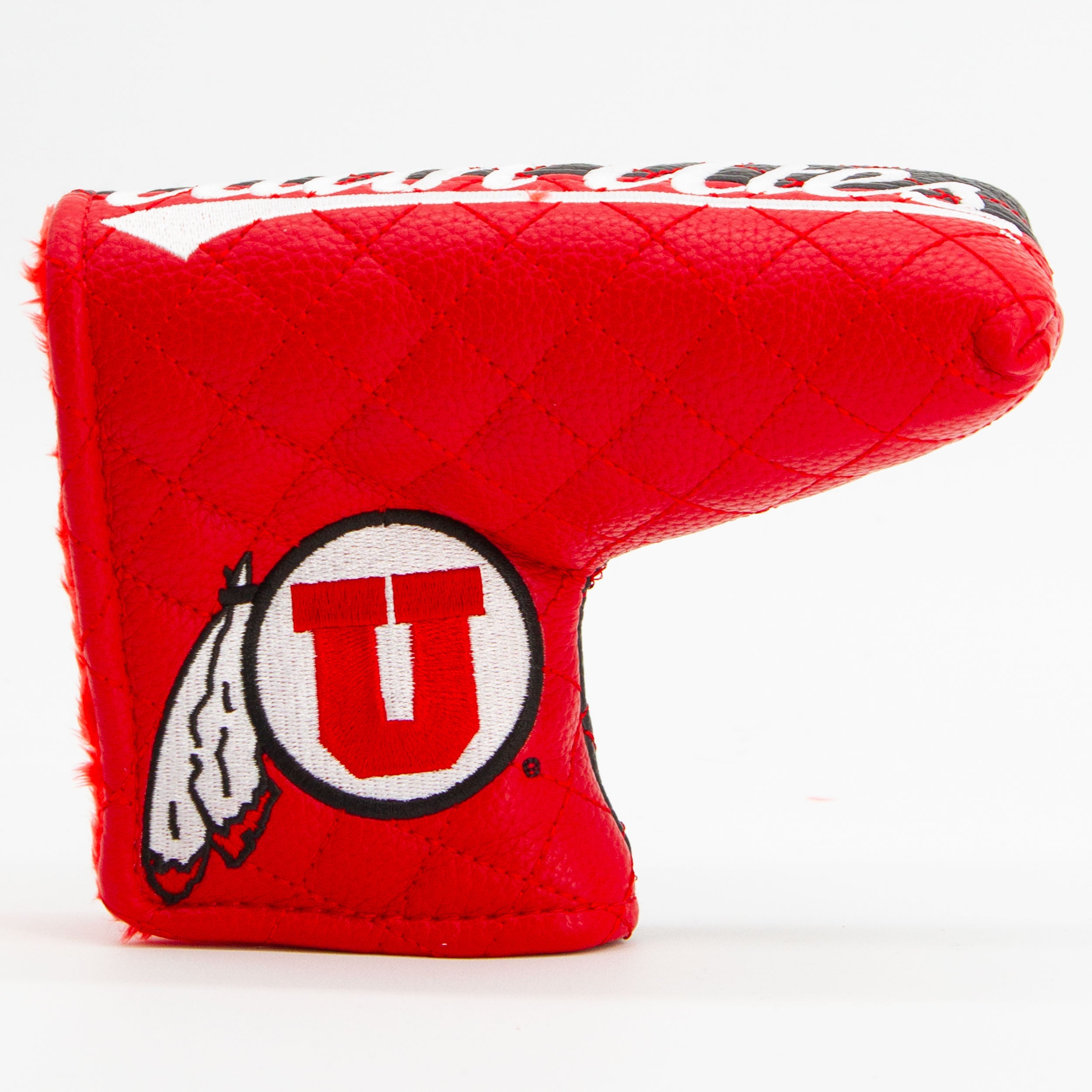 Utah Utes Quited Blade Putter Cover (SPLIT)
