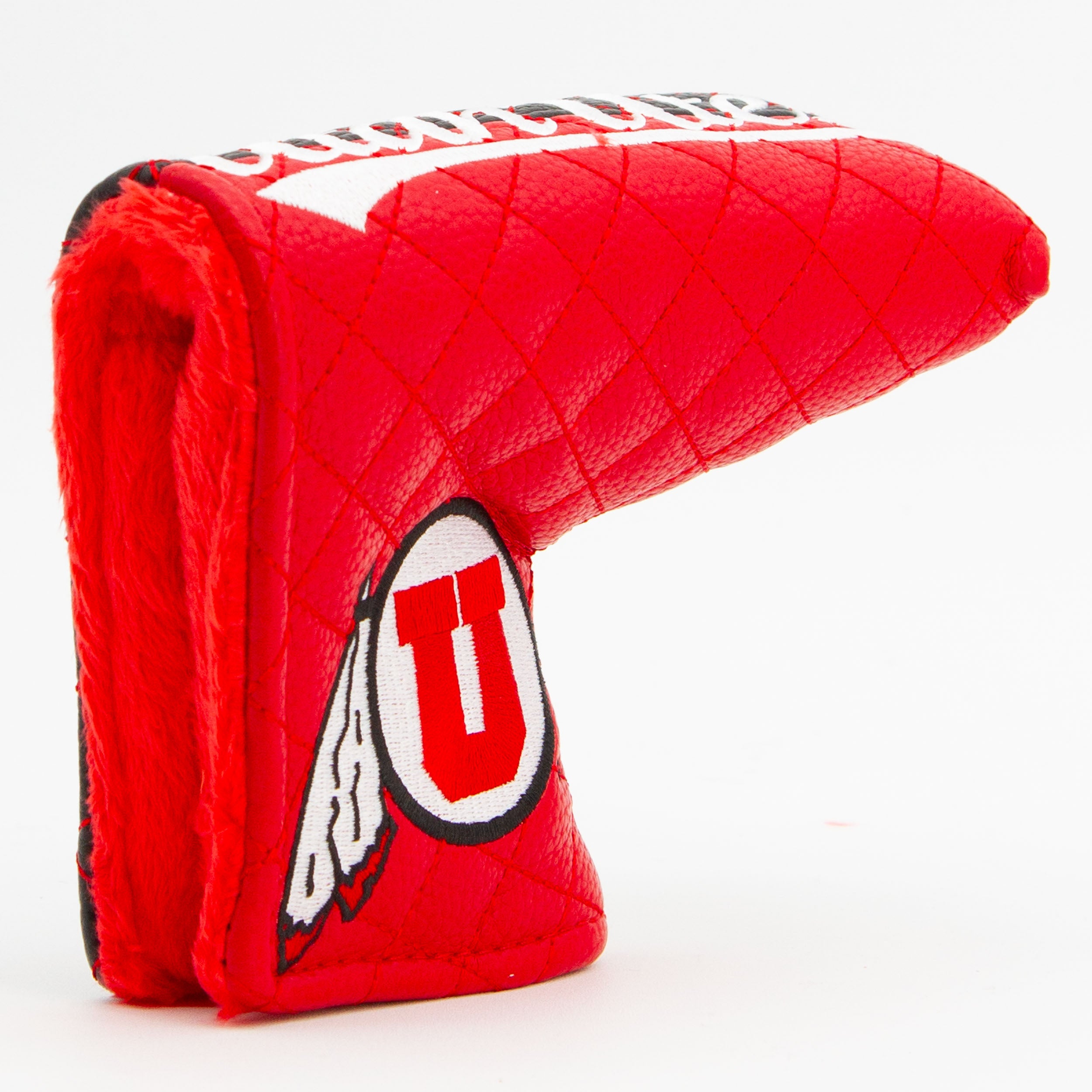 Utah Utes Quited Blade Putter Cover (SPLIT)