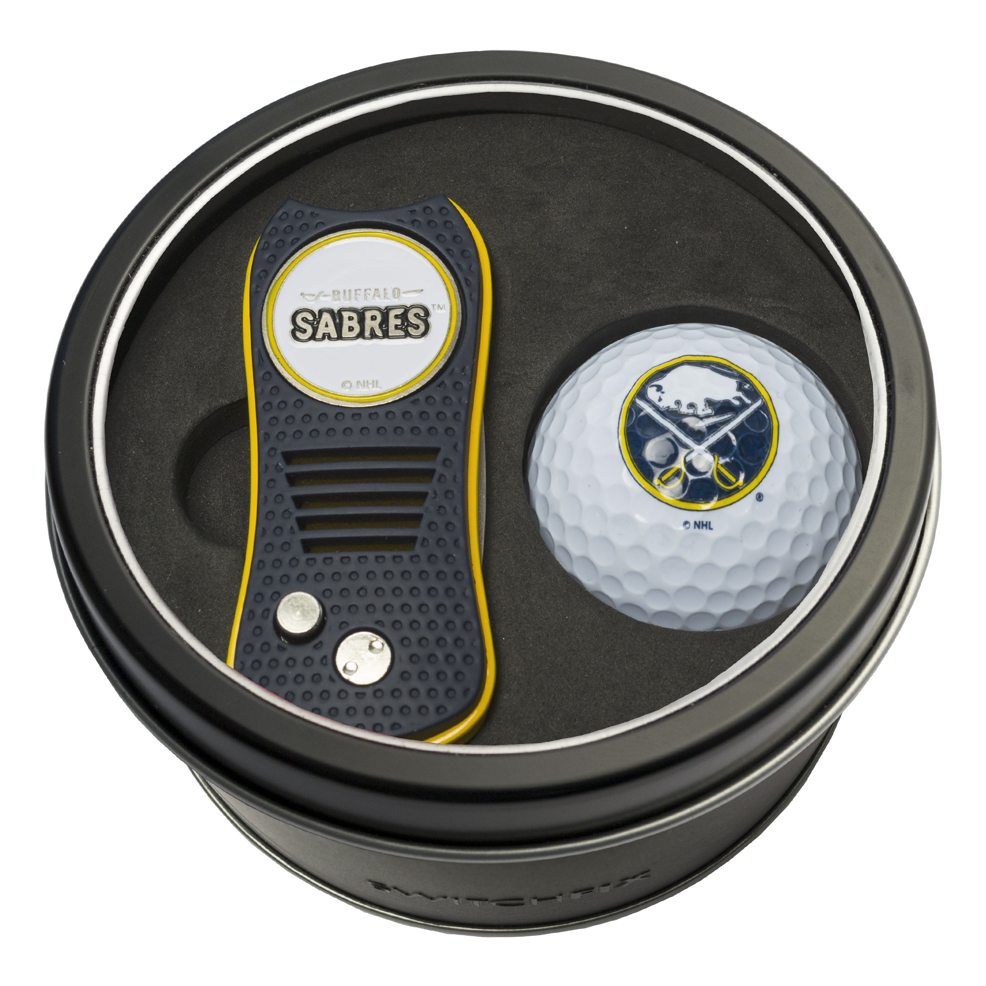 Buffalo Sabres Switchfix + Golf Ball Tin Gift Set