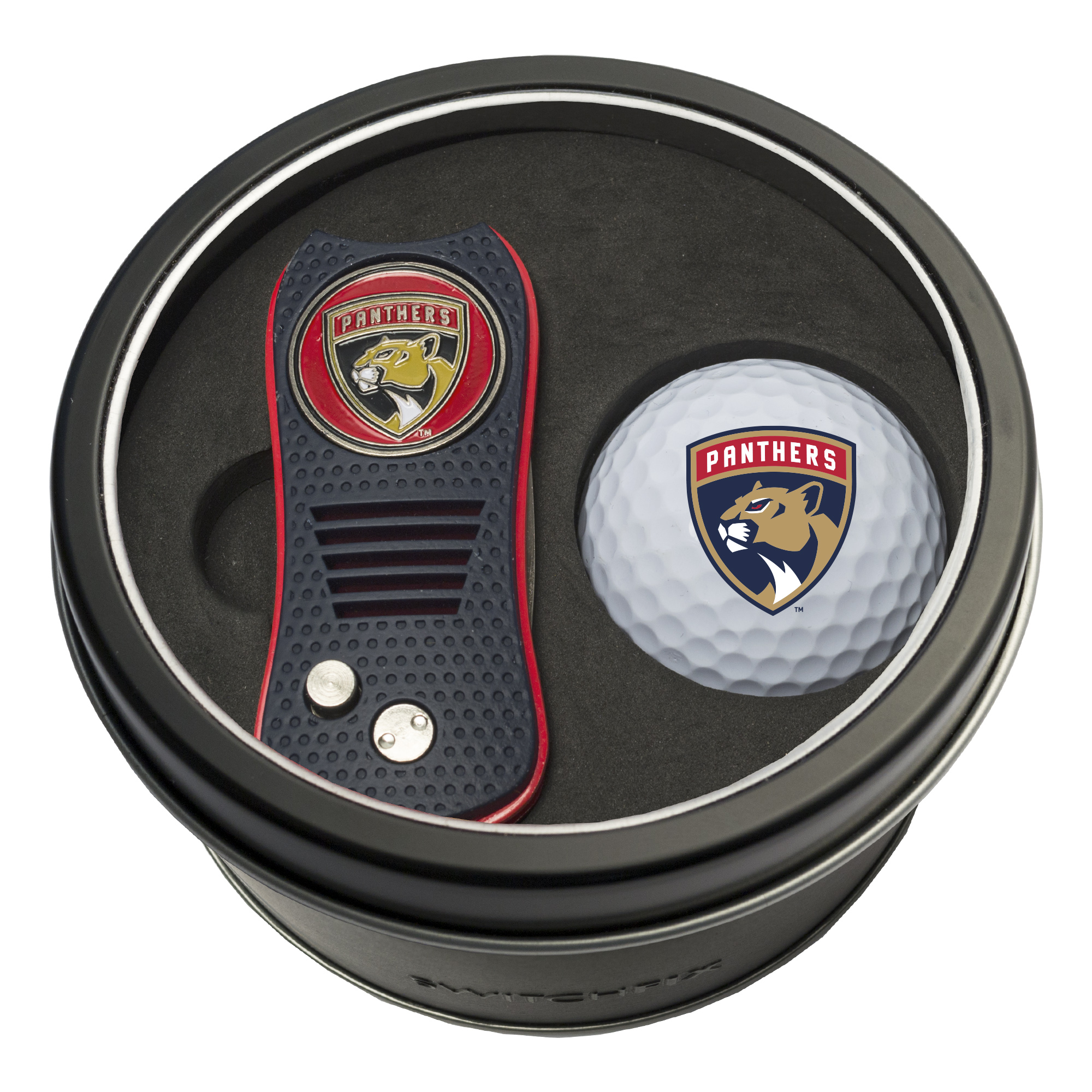 Florida Panthers Switchfix + Golf Ball Tin Gift Set