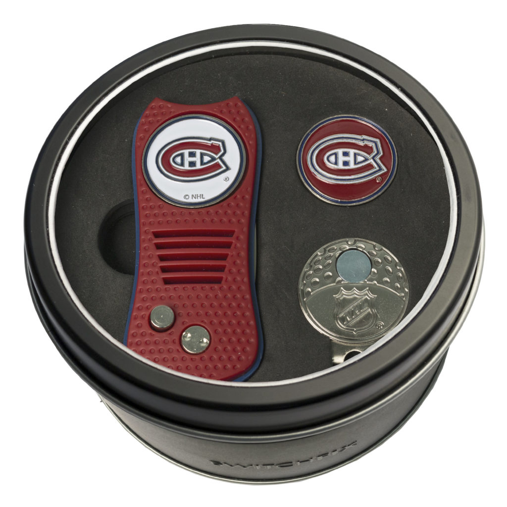 Montreal Canadiens Switchfix + Cap Clip + Ball Marker Tin Gift Set