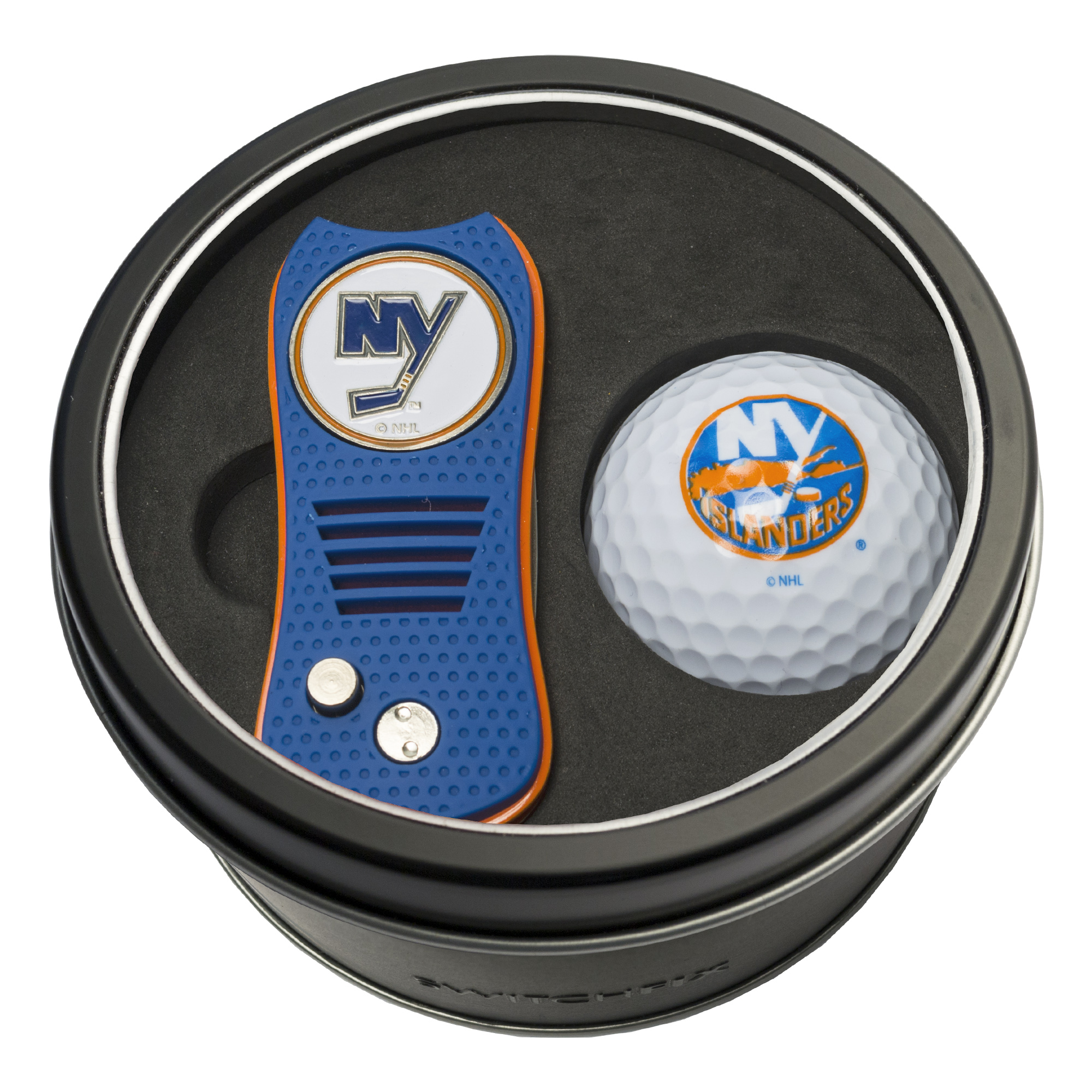 New York Islanders Switchfix + Golf Ball Tin Gift Set