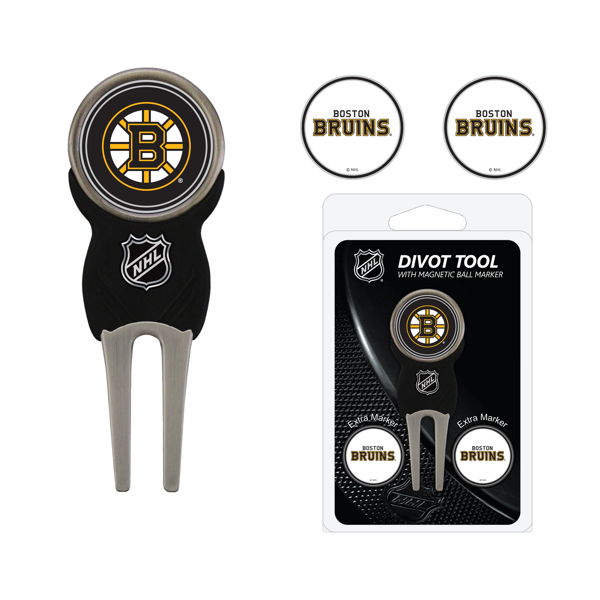 Boston Bruins Divot Tool Pack