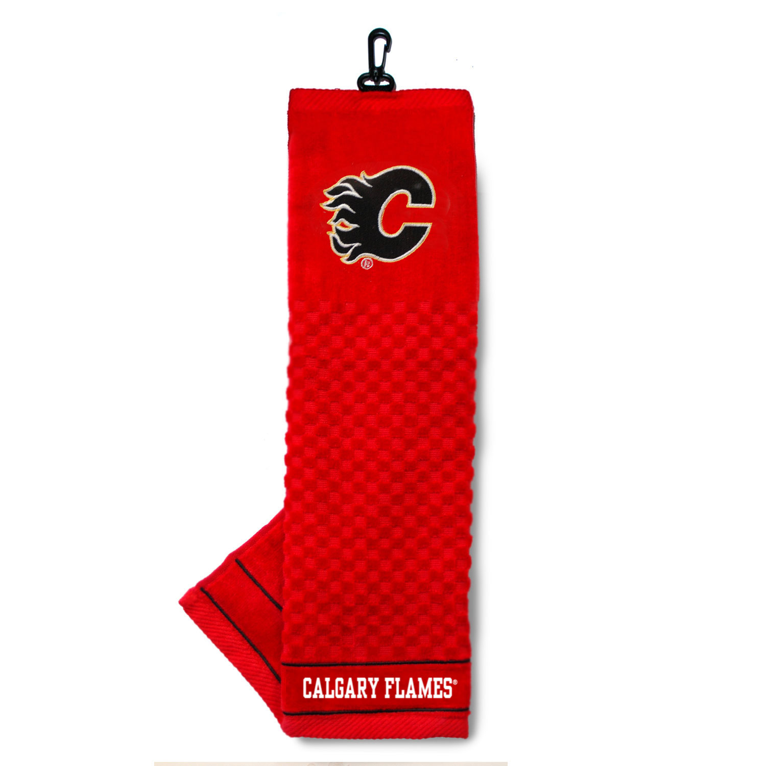 Calgary Flames Embroidered Towel