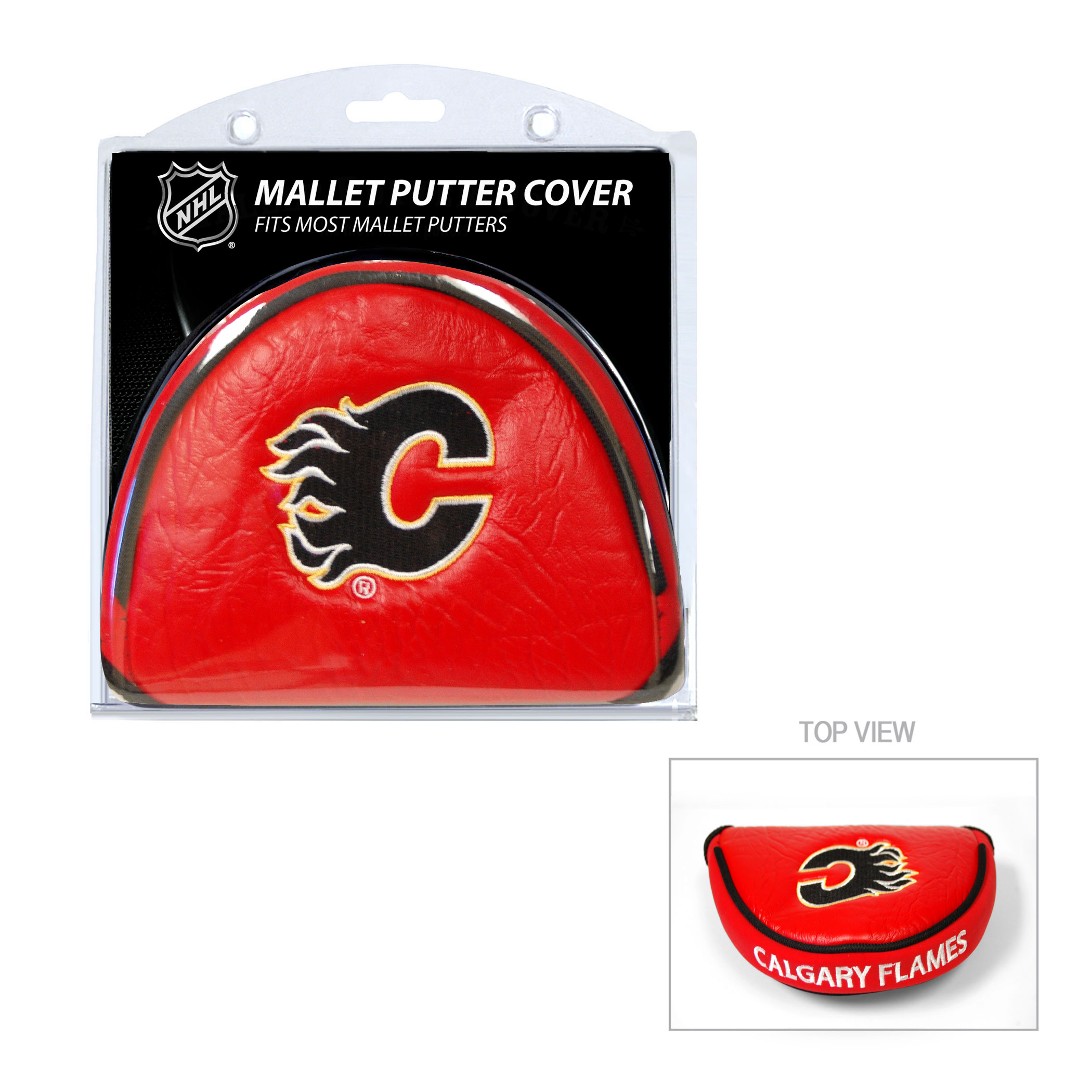 Calgary Flames Mallet Putter Cover