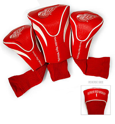 Detroit Red Wings 3 Pk Contour Sock Headcovers