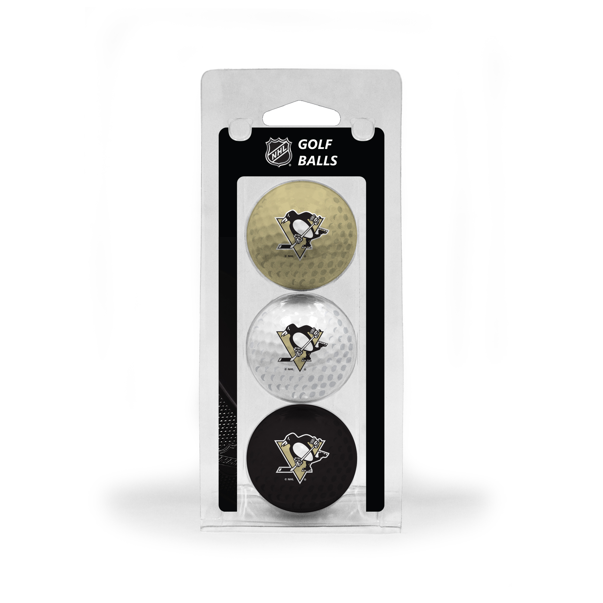 Pittsburgh Penguins Golf Balls 3 Pack