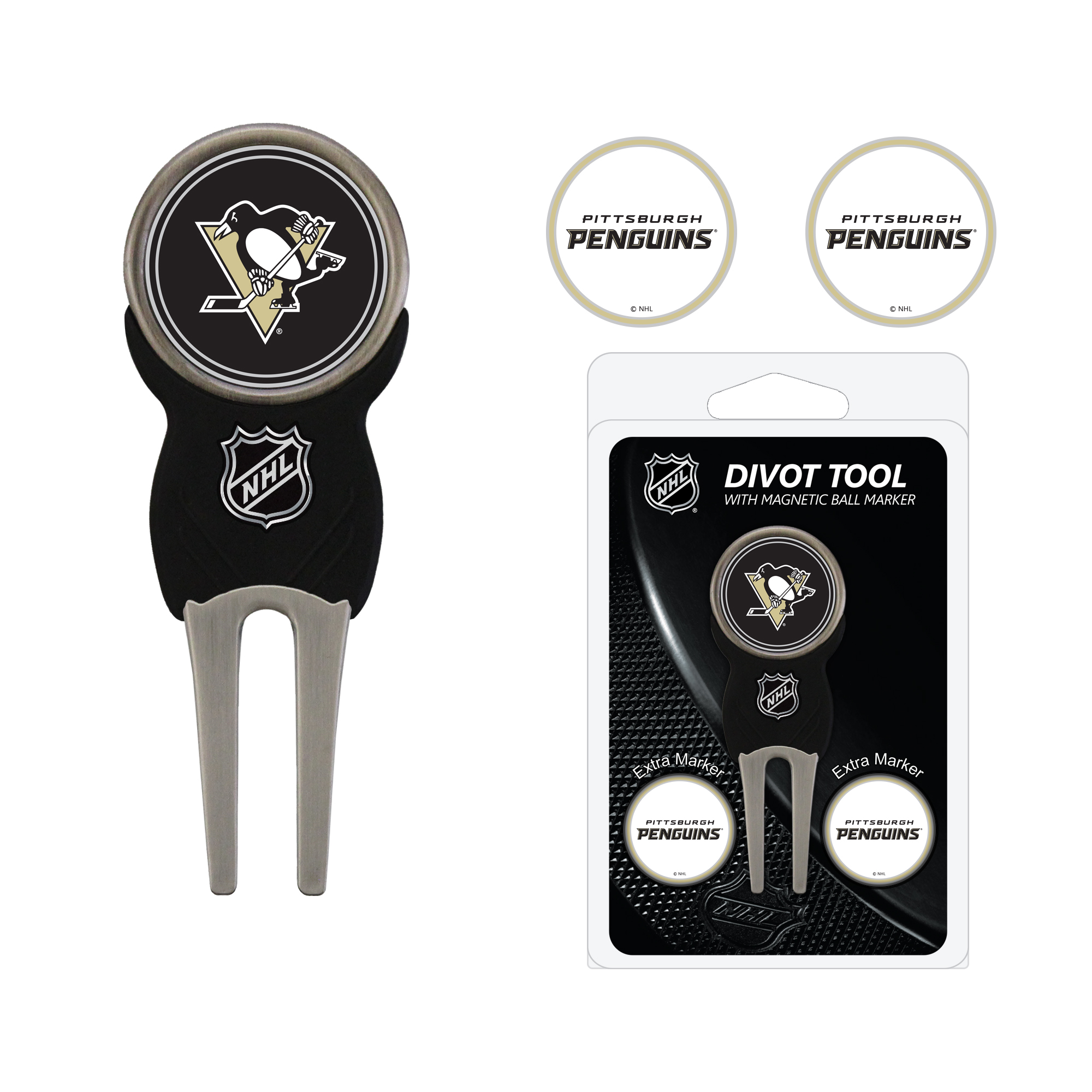 Pittsburgh Penguins Divot Tool Pack