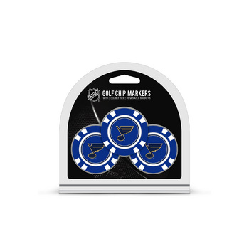 St Louis Blues 3 Pack Golf Chips