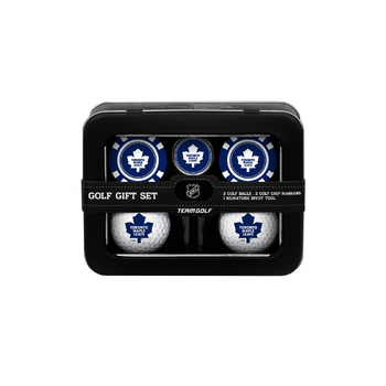 Toronto Maple Leafs 2 Ball Tin Gift Set