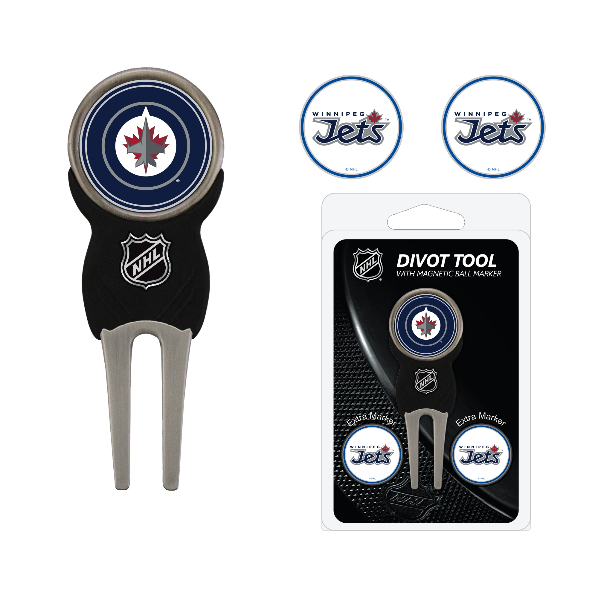 Winnipeg Jets Divot Tool Pack