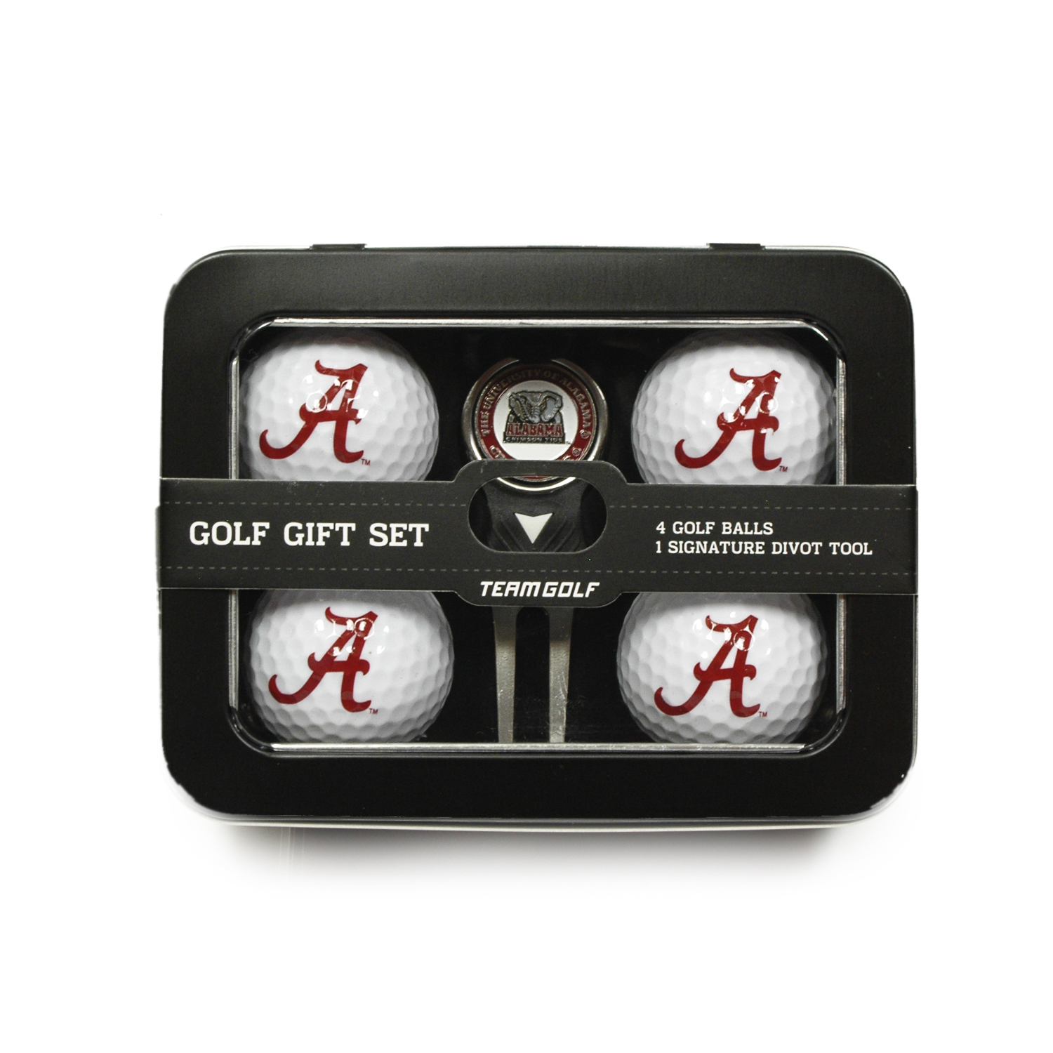 Alabama 4 Golf Ball And Divot Tool Set