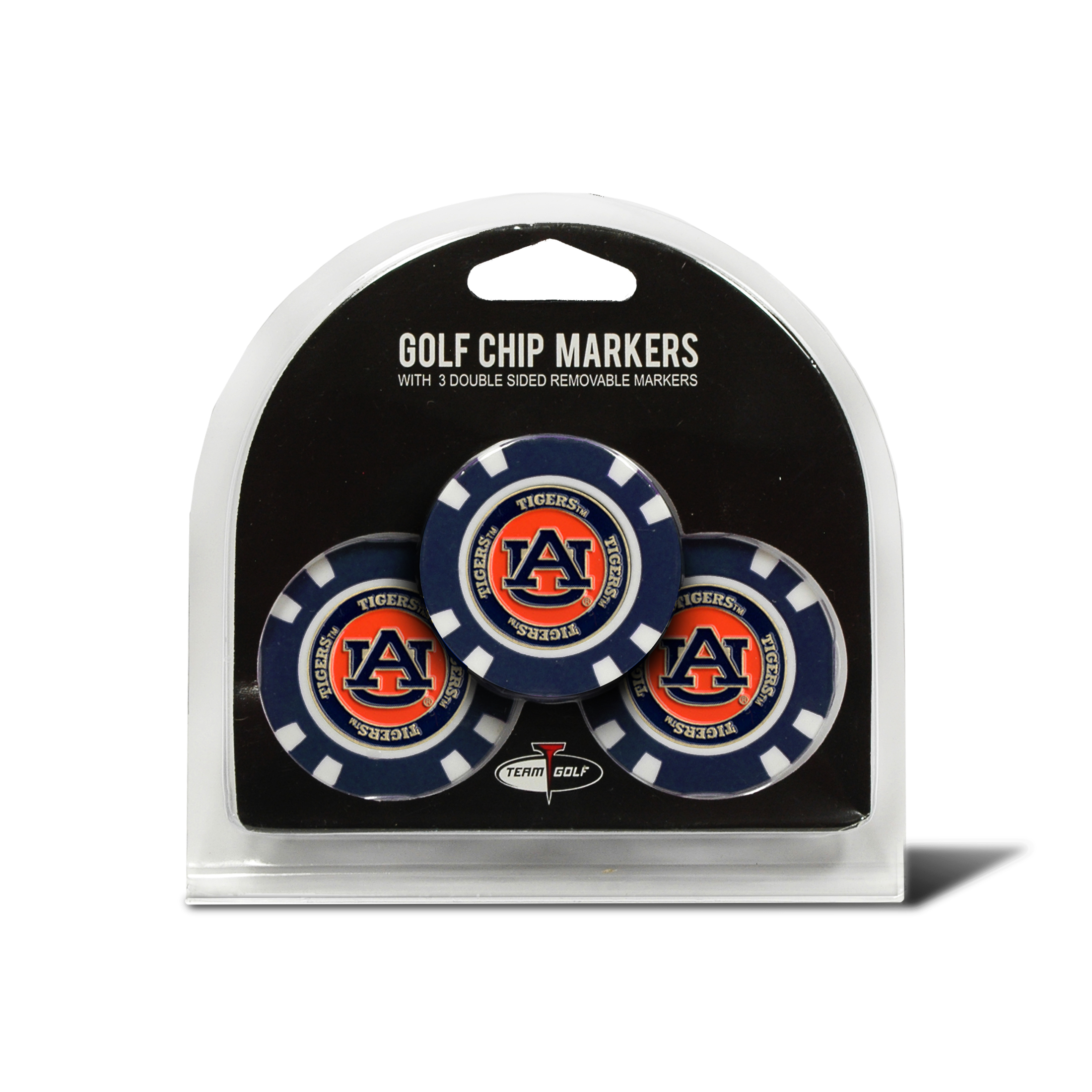 Auburn 3 Pack Golf Chip Ball Markers