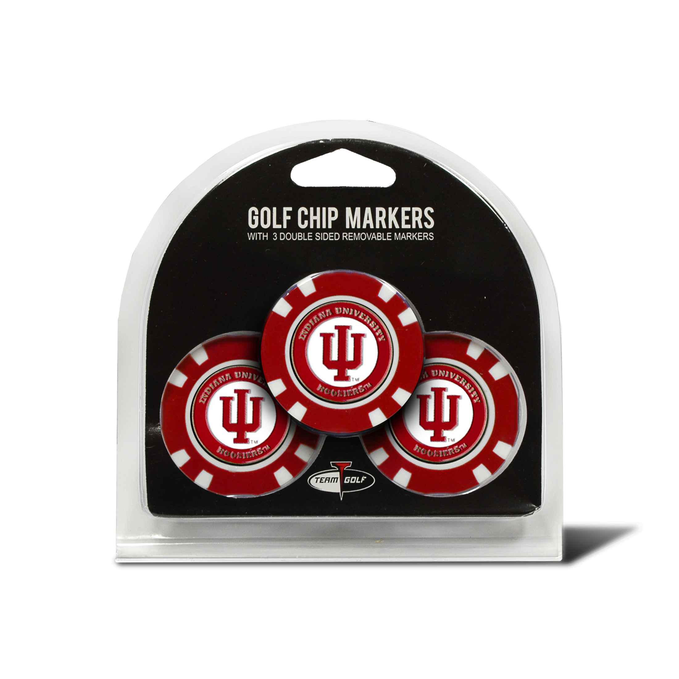 Indiana 3 Pack Golf Chip Ball Markers
