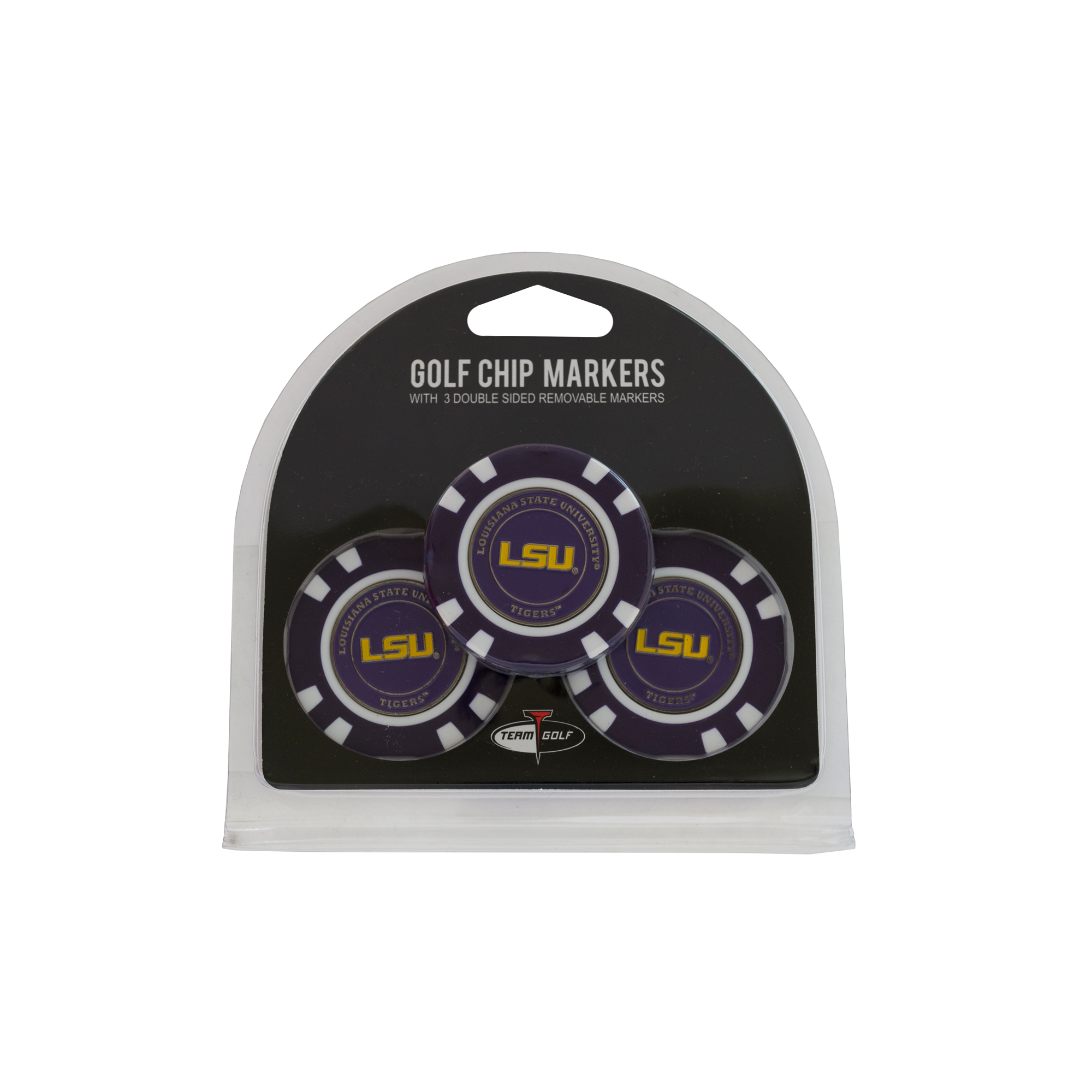 Louisiana State 3 Pack Golf Chip Ball Markers