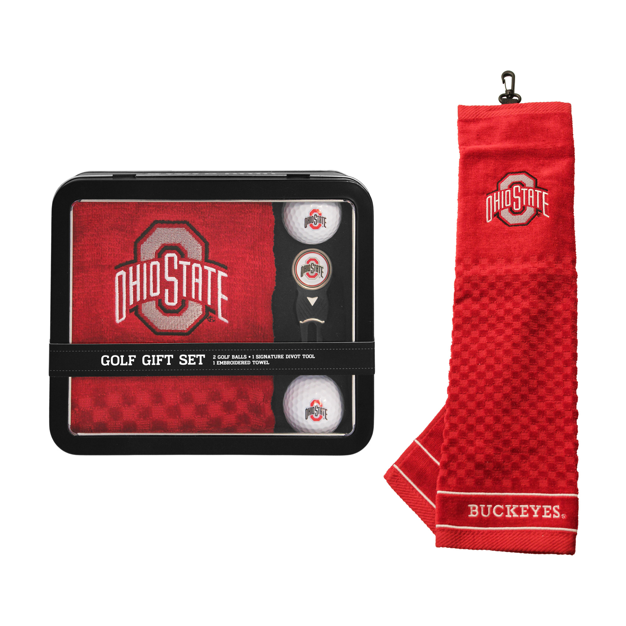 Ohio State Embroidered Golf Towel