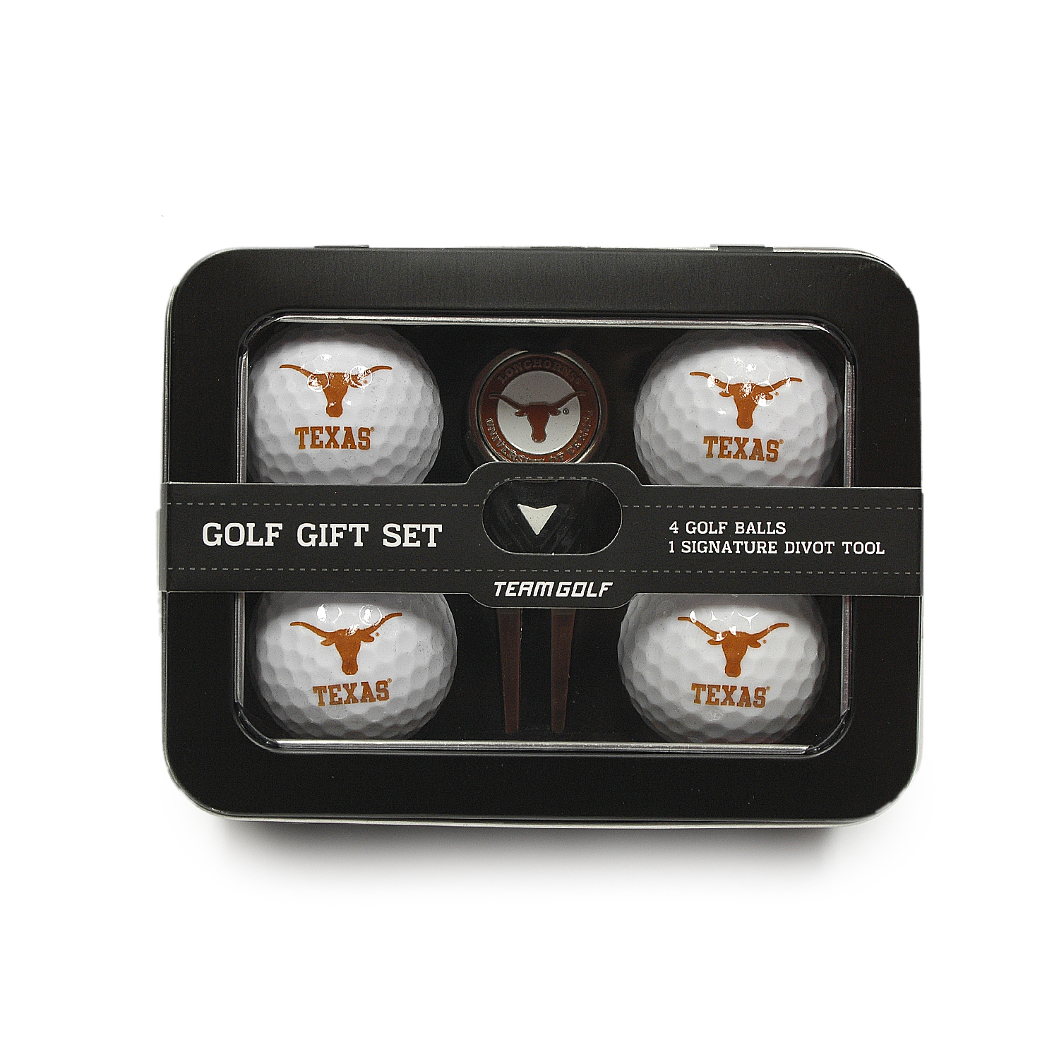 Texas 4 Golf Ball And Divot Tool Set