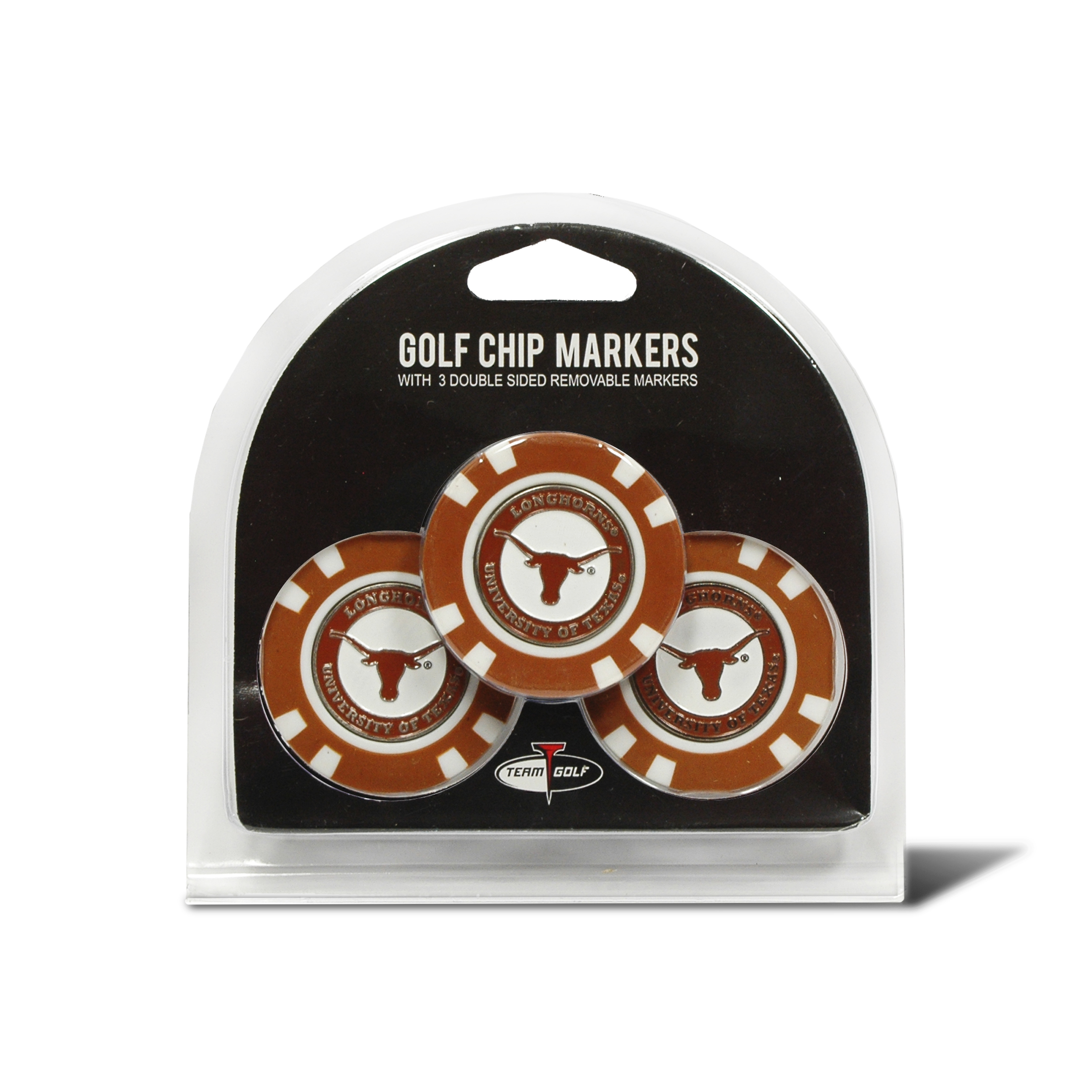 Texas 3 Pack Golf Chip Ball Markers
