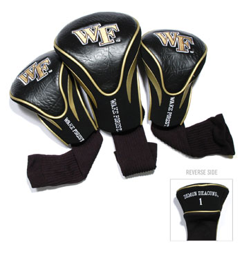 Wake Forest 3 Pk Contour Sock Headcovers