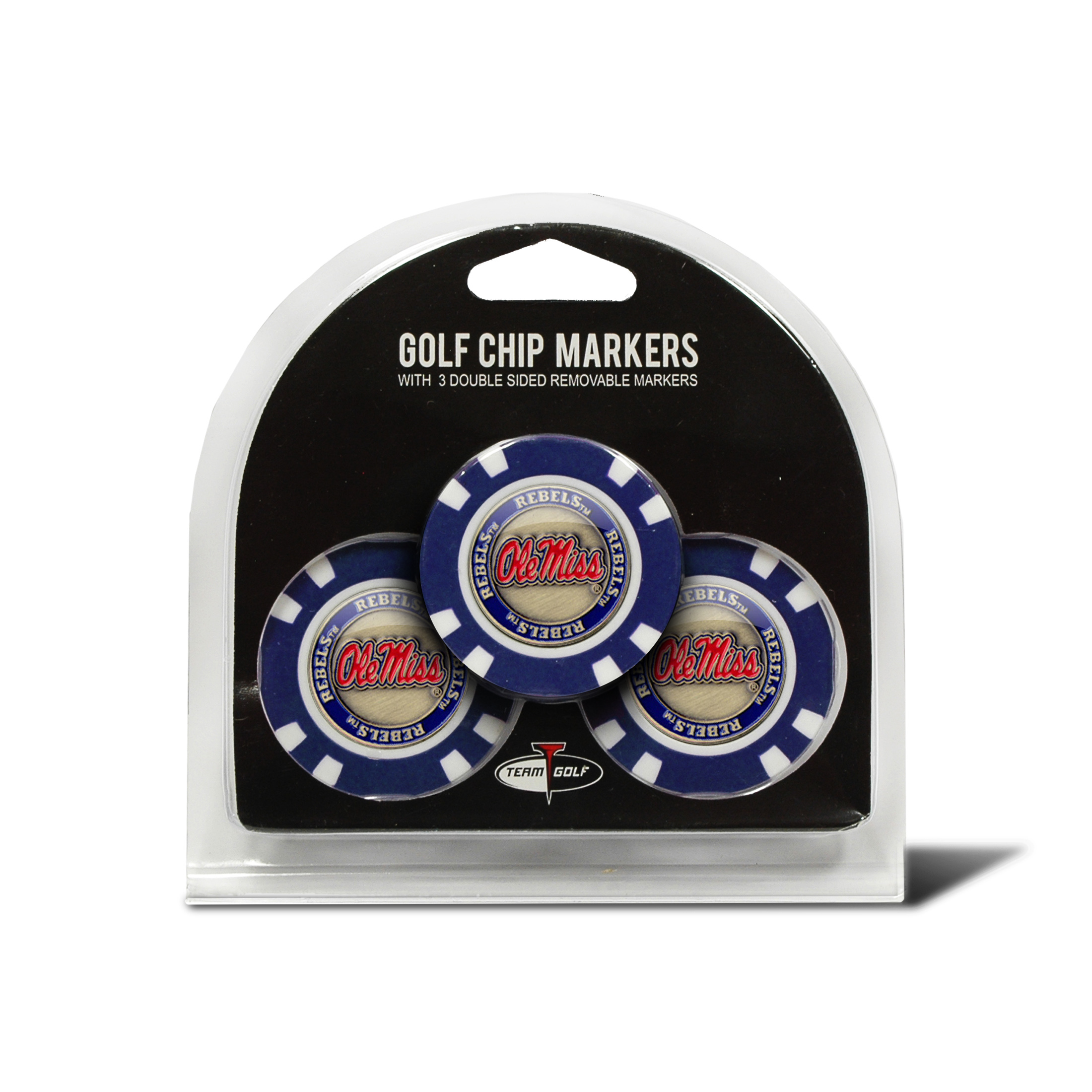 Mississippi 3 Pack Golf Chip Ball Markers