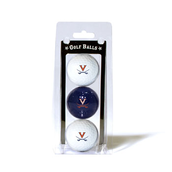 Virginia Golf Balls 3 Pack