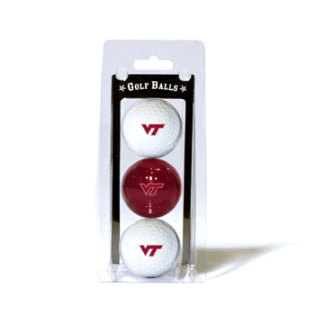 Virginia Tech Golf Balls 3 Pack