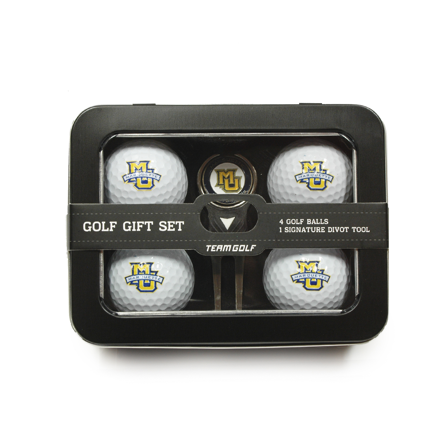 Marquette 4 Golf Ball And Divot Tool Set