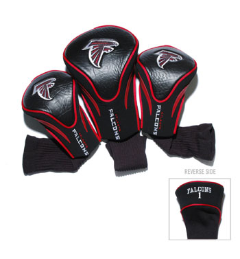 Atlanta Falcons 3 Pk Contour Sock Headcovers