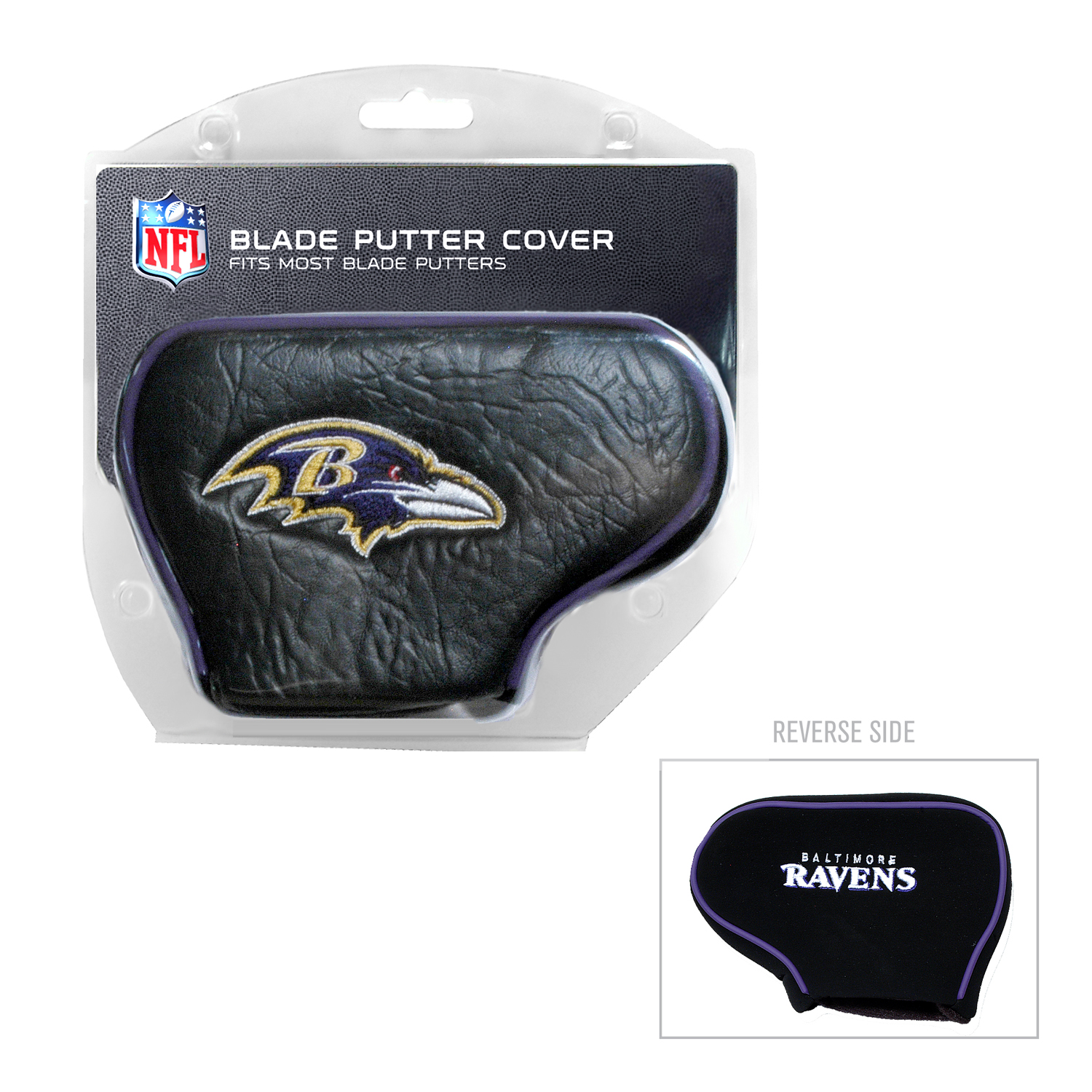 Baltimore Ravens Blade Putter Cover