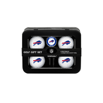 Buffalo Bills 4 Ball Tin Gift Set
