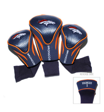 Denver Broncos 3 Pk Contour Sock Headcovers