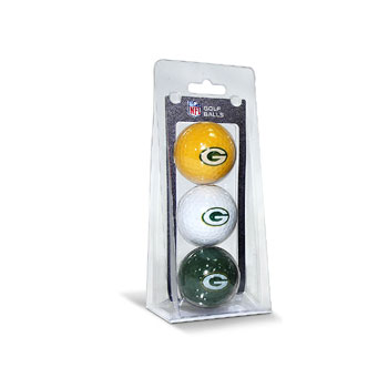 Green Bay Packers Golf Balls 3 Pack