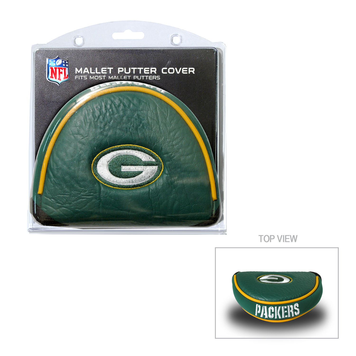 Green Bay Packers Mallet Putter Cover