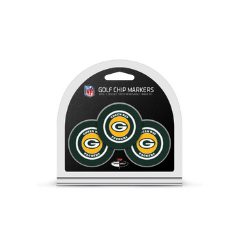 Green Bay Packers 3 Pack Golf Chip