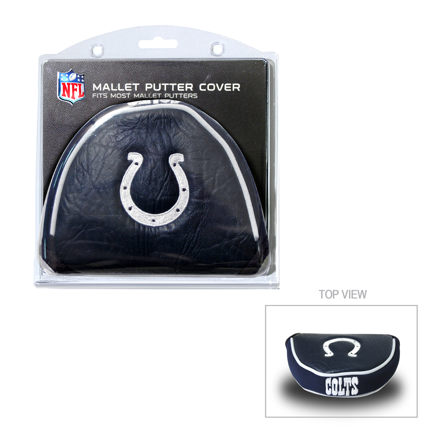 Indianapolis Colts Mallet Putter Cover