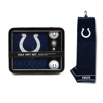 Indianapolis Colts Embroidered Towel Tin Gift Set