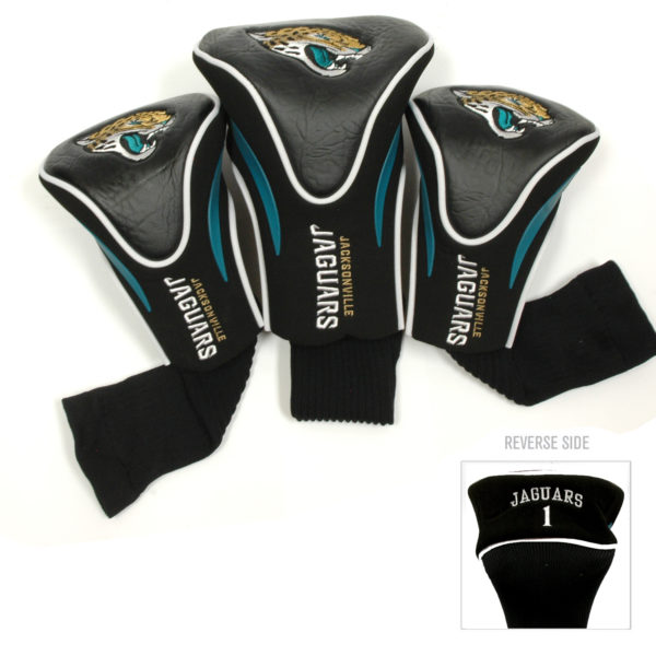 Jacksonville Jaguars 3 Pk Contour Sock Headcovers